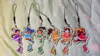 Magical Skater Girls Keychains