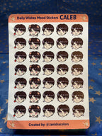 LADS Daily Wishes Mood Sticker Sheets