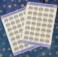 LADS Daily Wishes Mood Sticker Sheets