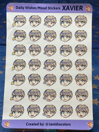 LADS Daily Wishes Mood Sticker Sheets
