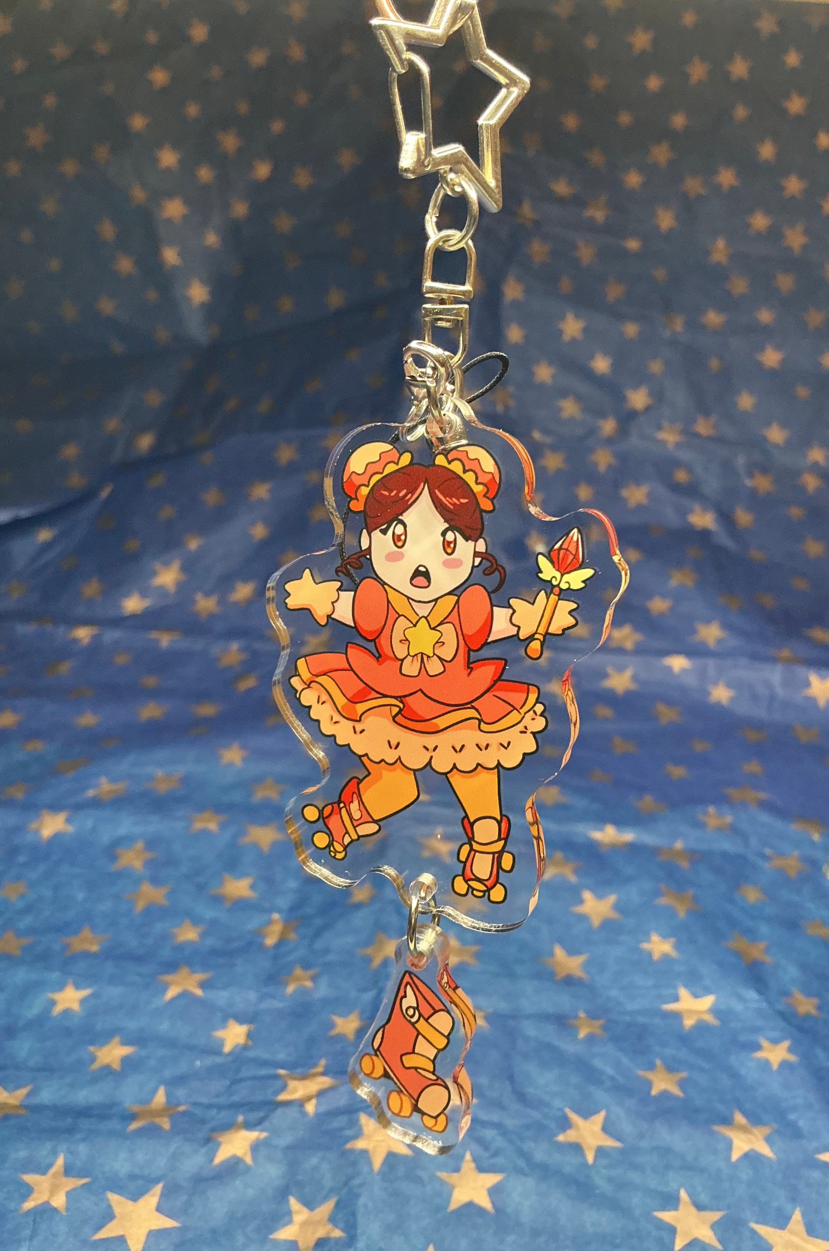 Magical Skater Girls Keychains
