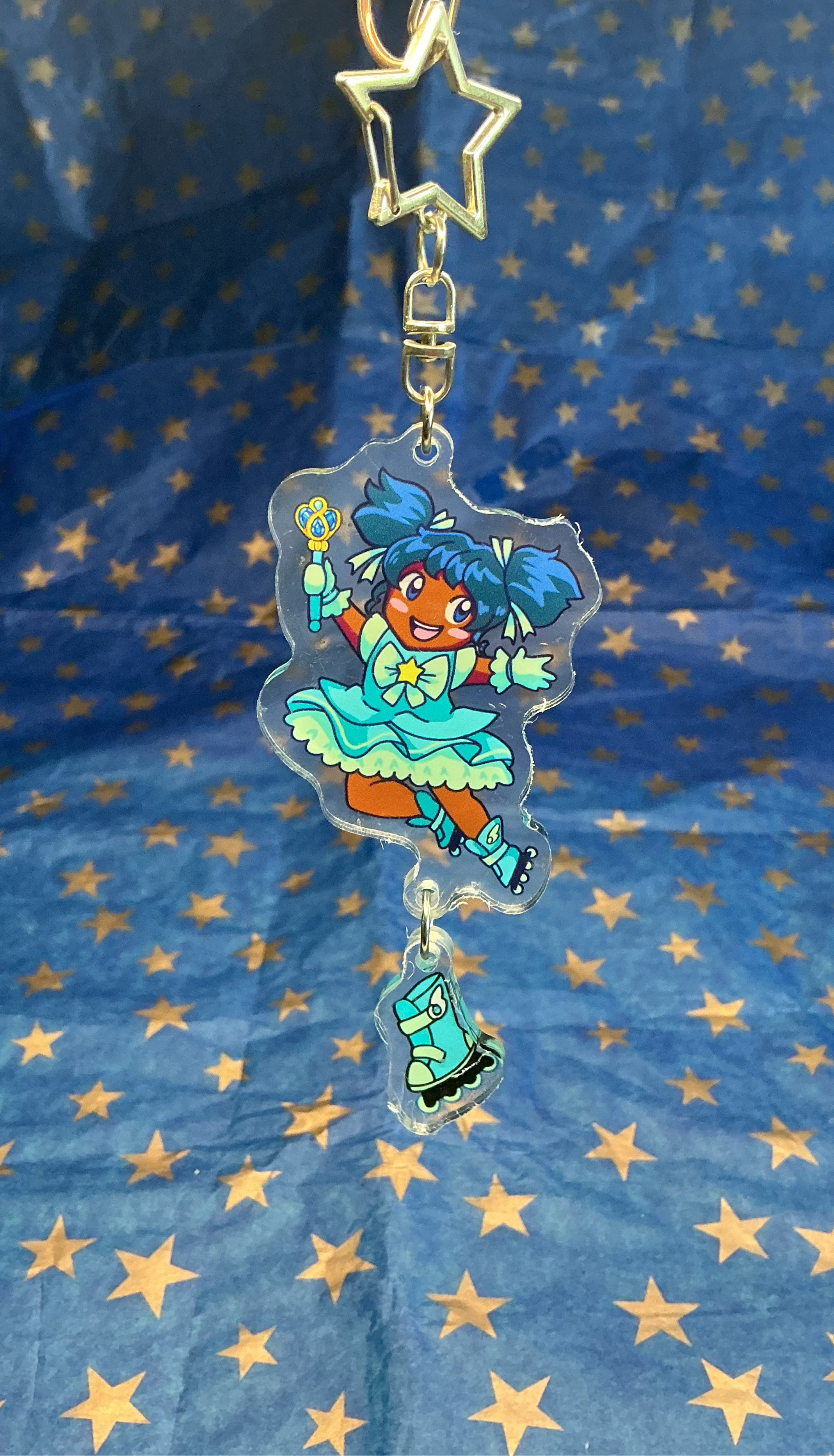 Magical Skater Girls Keychains