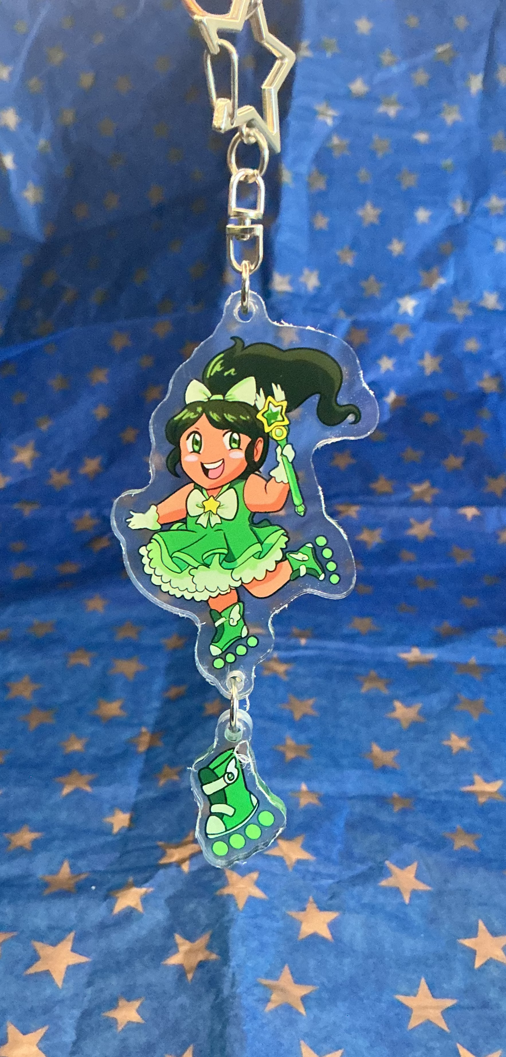 Magical Skater Girls Keychains