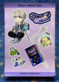Off-Beat Track Sticker Sheet